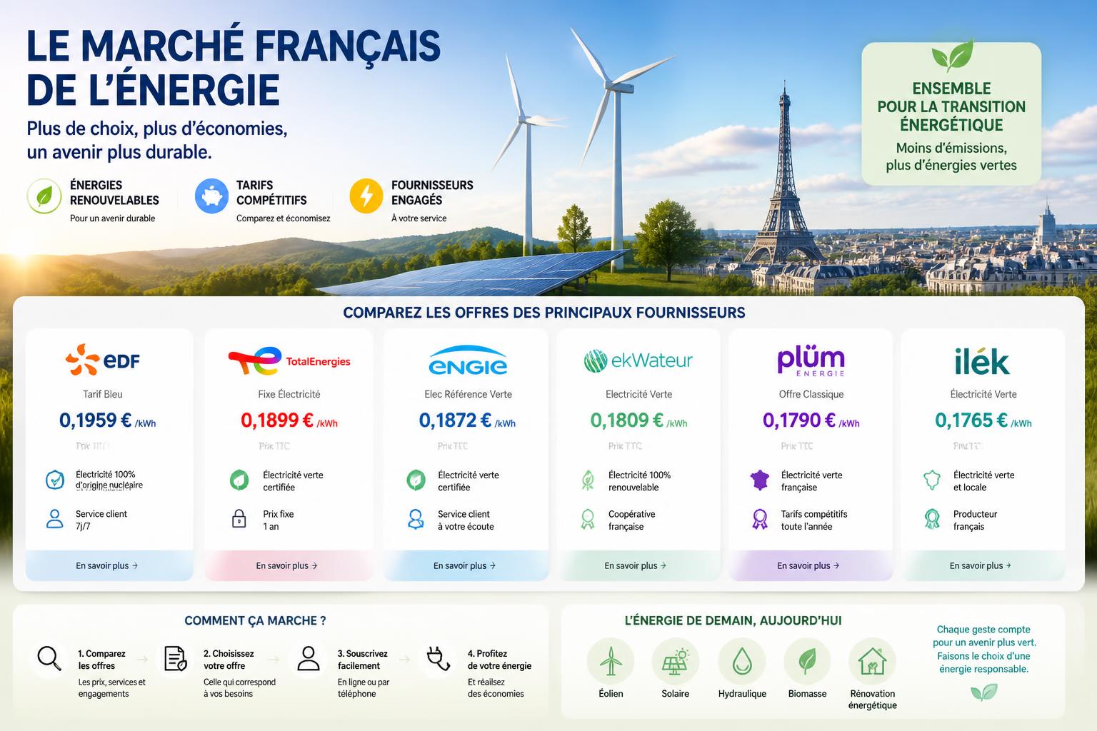 découvrez comment les offres d'énergie à bas prix révolutionnent le marché français, en rendant l'électricité et le gaz plus accessibles grâce aux fournisseurs discount.