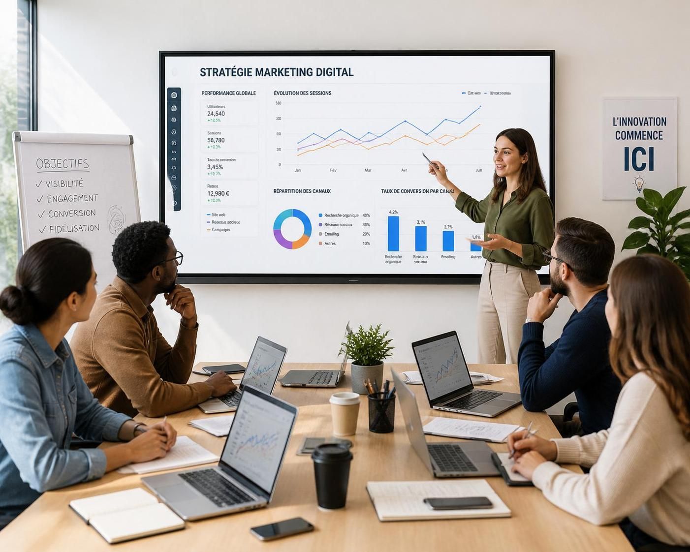 découvrez comment adlearnmedia peut transformer votre présence en ligne grâce à une stratégie marketing digitale efficace pour augmenter votre visibilité et attirer plus de clients.