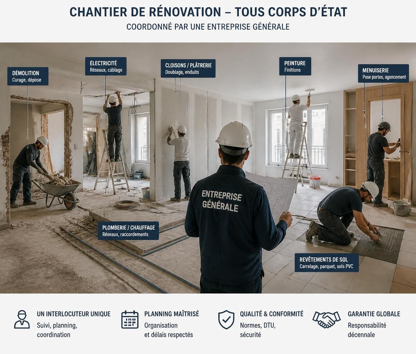 découvrez comment choisir un prestataire fiable et compétent pour votre projet de rénovation tous corps d'état. conseils pratiques pour garantir qualité et professionnalisme.