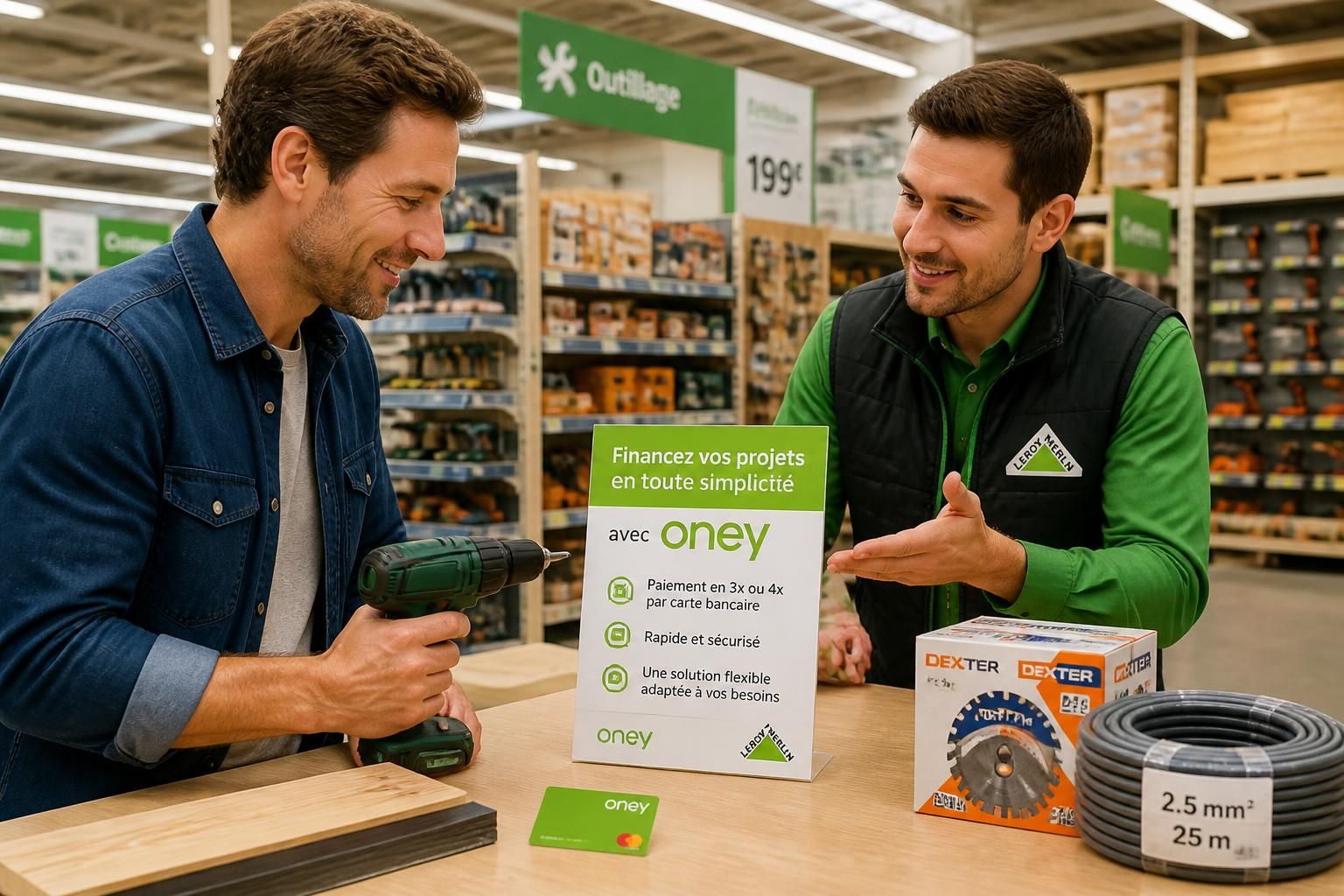découvrez les avantages de financer vos achats bricolage avec oney et leroy merlin, des solutions souples et adaptées pour concrétiser vos projets facilement.
