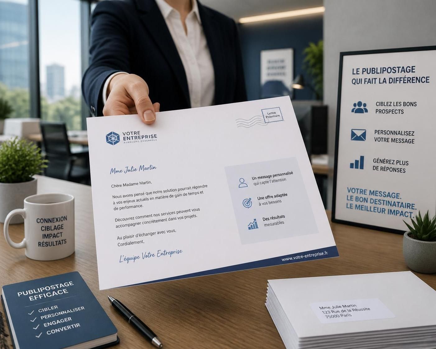 découvrez les secrets d'une campagne de publipostage efficace et comment élaborer une stratégie qui transforme vos prospects en clients fidèles.