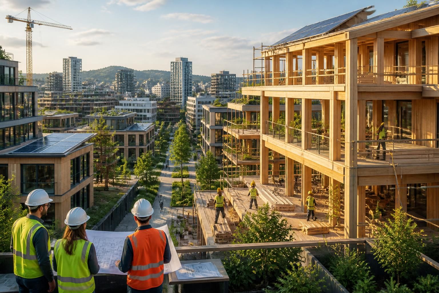 découvrez comment l'avenir de la construction en bois révolutionne durablement le secteur immobilier, alliant innovation écologique et performance énergétique.