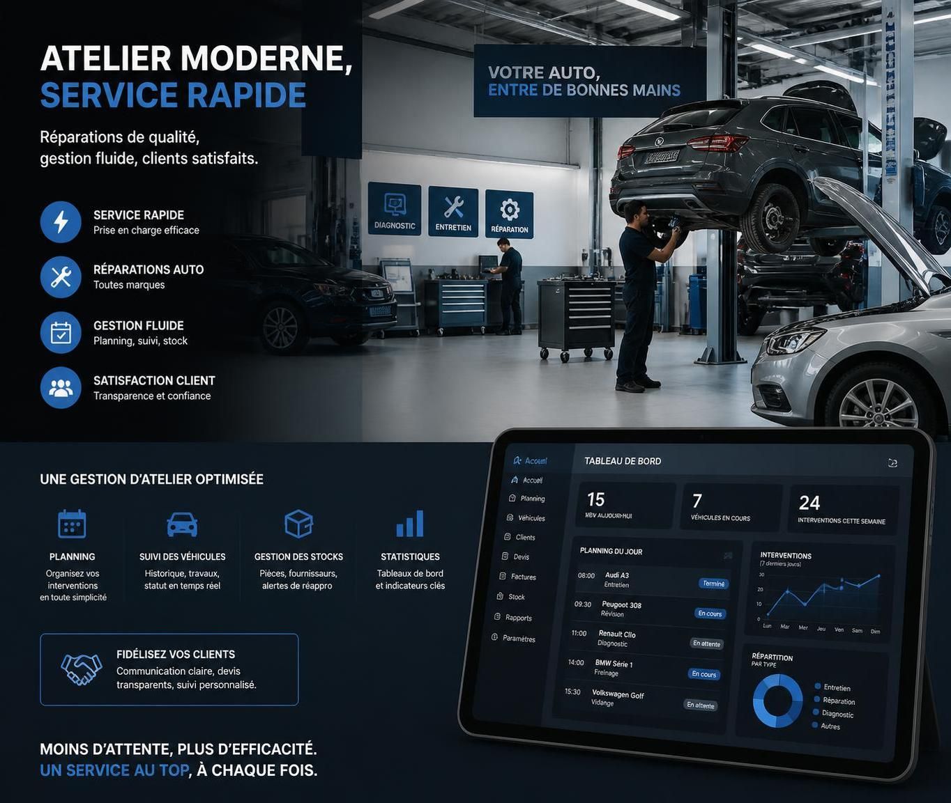 découvrez les avantages d'un atelier auto service rapide sarl pour les entrepreneurs automobiles, alliant efficacité, flexibilité et rentabilité.