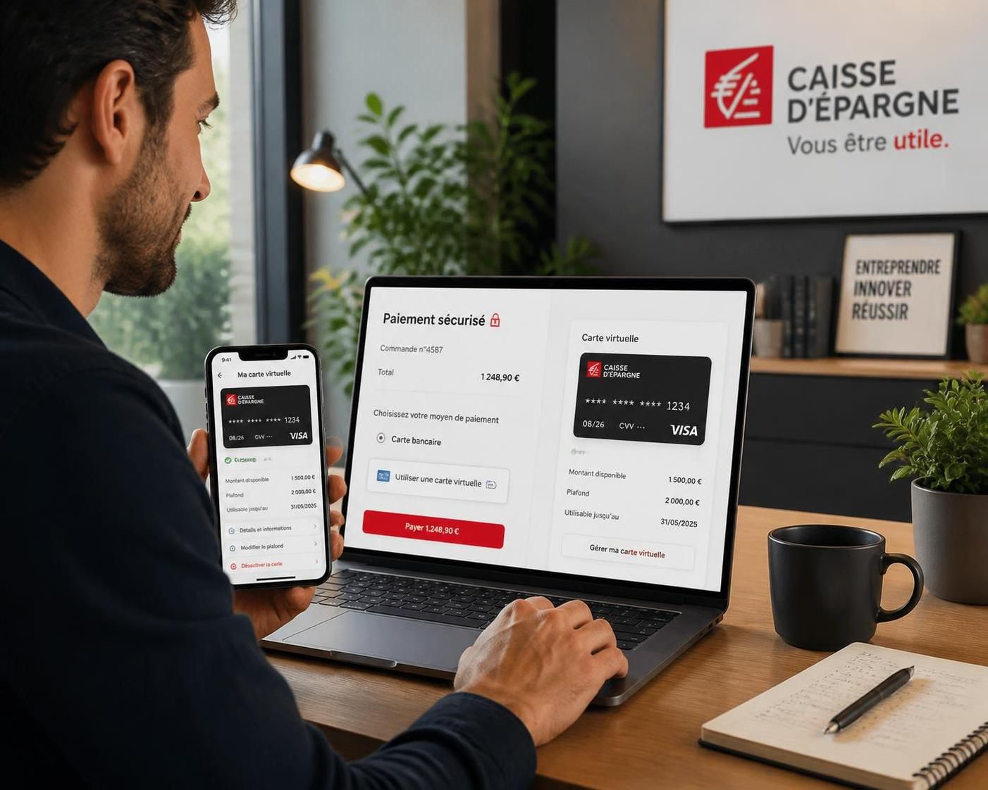 découvrez les avantages de la caisse d'épargne ecard pour sécuriser vos paiements en ligne facilement et en toute confiance.