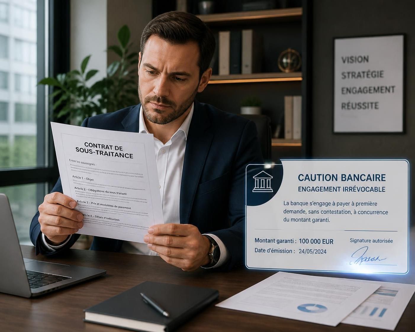 découvrez comment la caution bancaire protège les sous-traitants en offrant des garanties solides contre les risques financiers, assurant ainsi la sécurité des engagements contractuels.